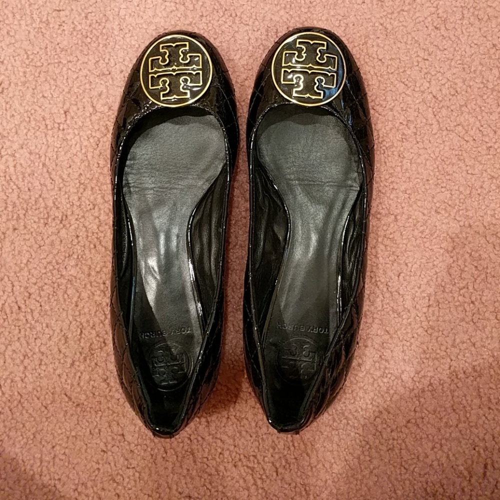 Tory burch Waffle ballet flats